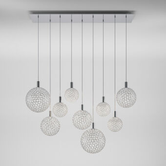 Подвесной светильник Eurosvet 90353/9 хром