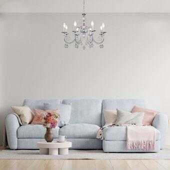 Подвесная люстра Escada 678/8PL Chrome