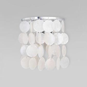 Бра Eurosvet 60084/2 хром/перламутр