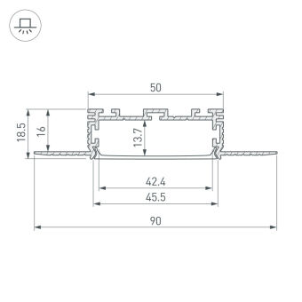Профиль Arlight 028917