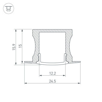 Профиль Arlight 018243
