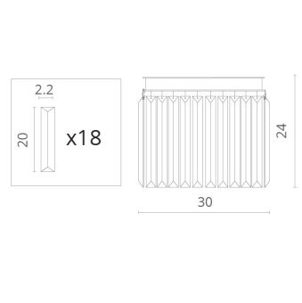 Бра Divinare 3002/05 AP-2