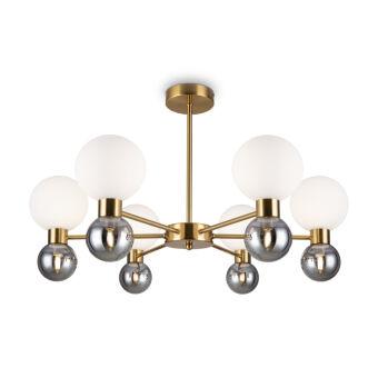 Люстра на штанге Freya FR5394CL-12BS