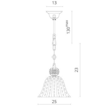 Подвесной светильник Divinare 1181/01 SP-1