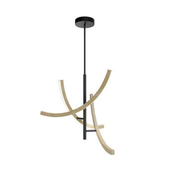 Люстра на штанге Maytoni MOD428PL-L27BK