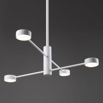 Люстра на штанге Freya FR5363CL-04W