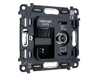 Розетка Ambrella Volt VM195