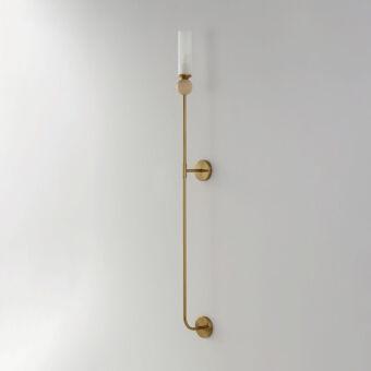 Бра Crystal Lux SIMPLY AP1.2 BRASS