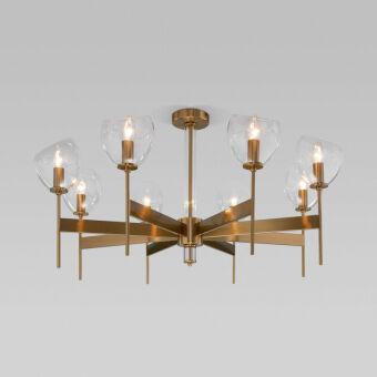 Люстра на штанге Eurosvet 60130/8 латунь Smart
