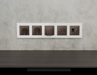 Розетка Ambrella Volt MA642510