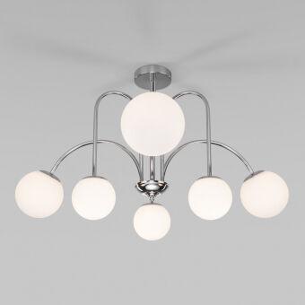 Люстра на штанге Eurosvet 30177/6 хром