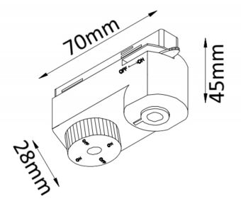 Адаптер Crystal Lux CLT 0.212 01 WH