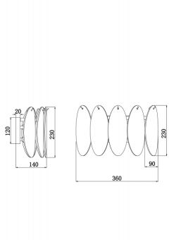 Бра Freya FR5189WL-02CH