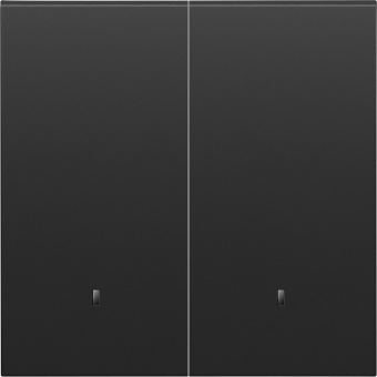 Клавиша 2-я с подсветкой, черный графит, серия S08