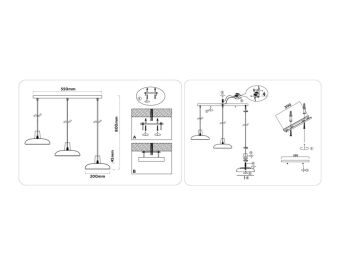 Подвесной светильник Ambrella Light FL4840