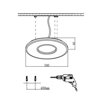 Накладной светильник Sonex 7718/52L