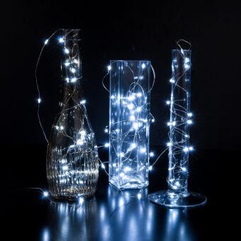 Светодиодная нить Eurosvet 400-008 белый 10м IP20