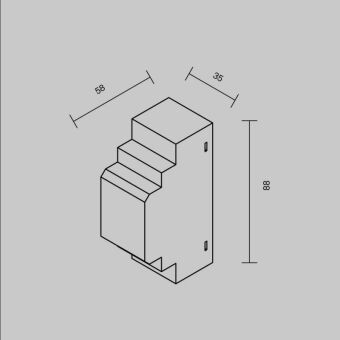 Блок питания для светодиодной ленты Maytoni Technical 821015