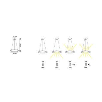 Подвесной светильник Mantra 8677