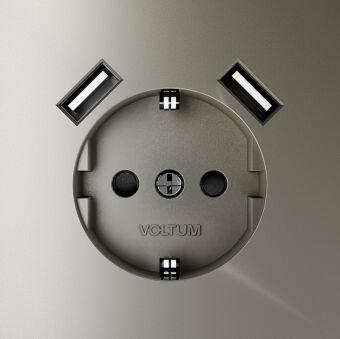 Розетка VOLTUM VLS040404