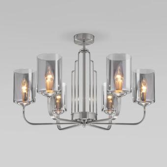 Люстра на штанге Eurosvet 60138/6 сатин-никель