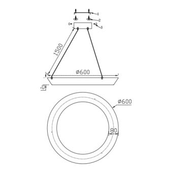 Подвесной светильник Fluorite FL1206-6P