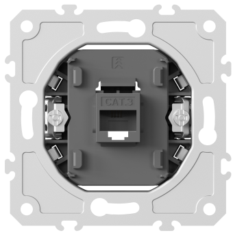Механизм розетки RJ11 cat.3/ClassE-4, серия DB