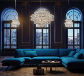 Подвесная люстра Fluorite FL1107-25P