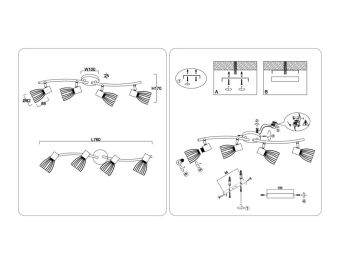 Спот Ambrella Light TR8662