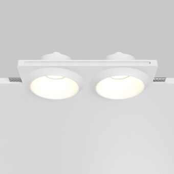 Встраиваемый светильник Maytoni Technical DL124-GU10-02-TRS-W