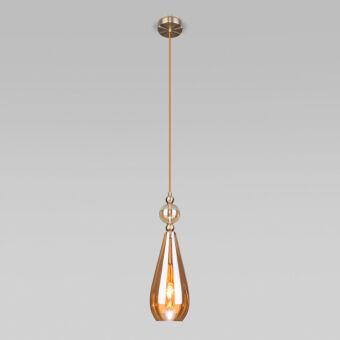 Подвесной светильник Eurosvet 50202/1 янтарный