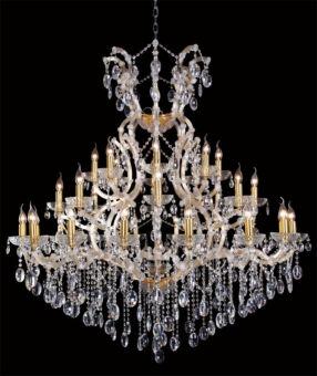 Подвесная люстра Crystal Lux HOLLYWOOD SP16+8+8 GOLD
