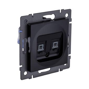 Розетка KOLLINGER REA-015BK