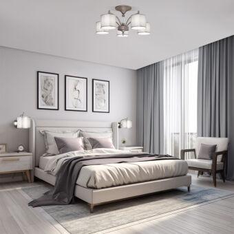 Люстра на штанге Eurosvet 60080/5 сатин-никель