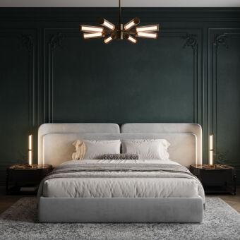 Люстра на штанге Eurosvet 50386 LED латунь