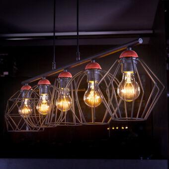 Светодиодная лампа Elektrostandard Classic FD 8W 3300K E27 (G95 спираль тонированный)