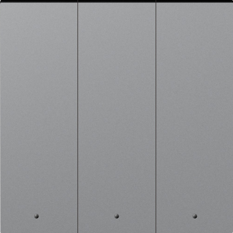 Клавиша 3-я с подсветкой, матовый серый, серия A07