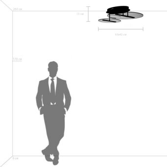 Накладная люстра Lightstar 738053
