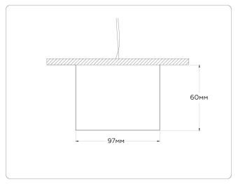 Накладной светильник Ambrella Light TN52892