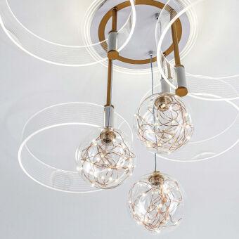 Накладная люстра LED4U L1040-750 WT