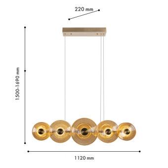 Подвесная люстра Favourite 4571-10P