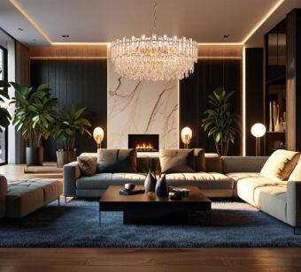 Подвесная люстра Fluorite FL1063-22P