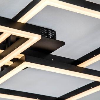 Накладная люстра LED4U L11050-4 BK