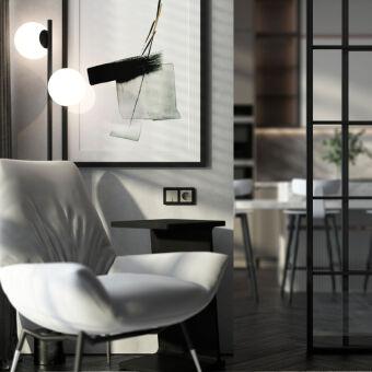 Выключатель Werkel W1220004 дымчатый