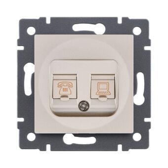 Розетка KOLLINGER REA-011GD