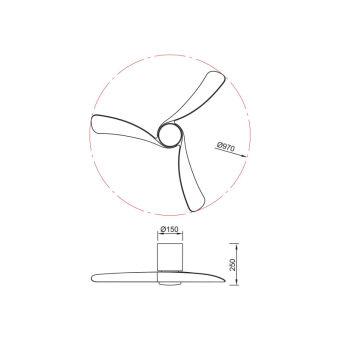 Накладной светильник Mantra 9049