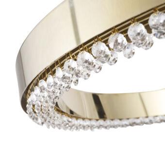 Каскадная люстра Crystal Lux SATURN SP120W LED GOLD