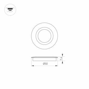 Вставка Arlight 024927