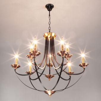 Подвесная люстра Eurosvet 60098/9 черный