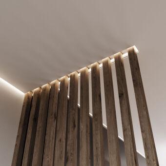 Профиль Elektrostandard LL-2-ALP020 Теневой профиль для натяжных потолков